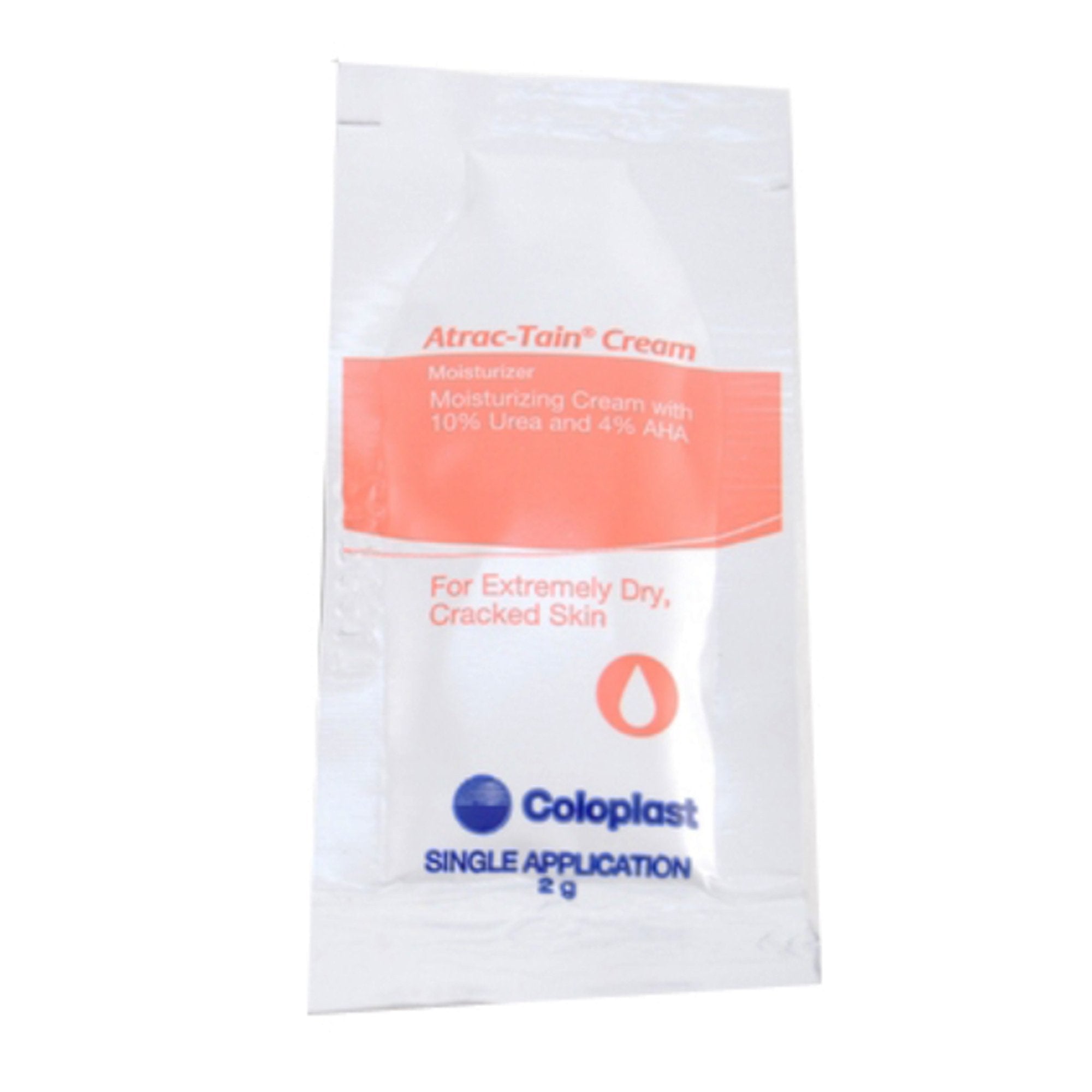 Coloplast - Hand and Body Moisturizer Atrac-Tain® 2 Gram Individual Packet Unscented Cream CHG Compatible [300/CS]