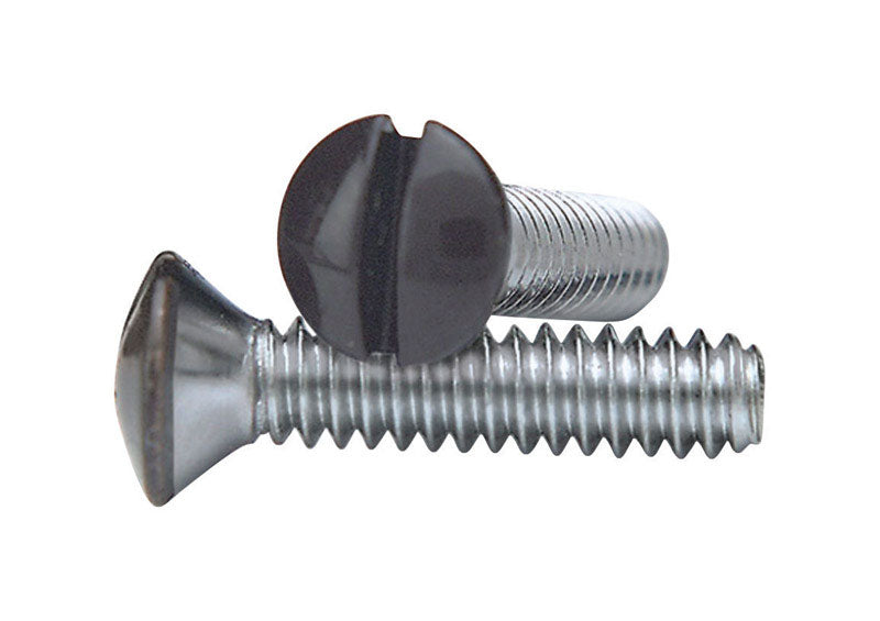 AMERELLE - Amerelle Brown Steel Wall Plate Screws 10 pk