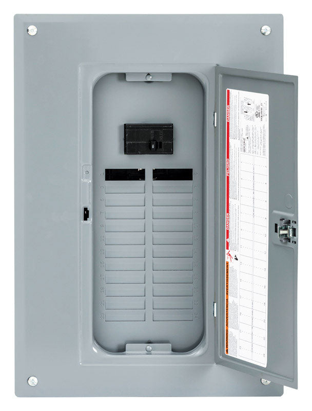 SQUARE D - Square D QO 100 amps 120/240 V 24 space 24 circuits Wall Mount Main Breaker Load Center