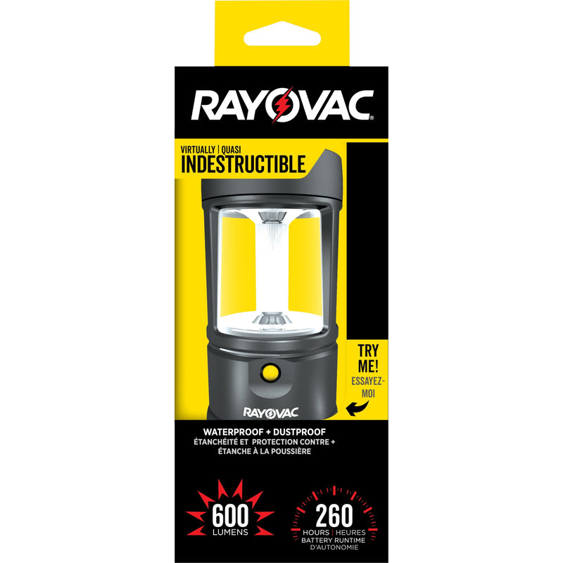 RAYOVAC - Rayovac Workhorse 600 lm Black Lantern