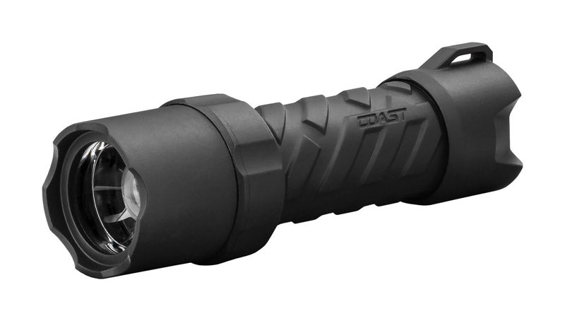 COAST - Coast Polysteel 400 375 lm Black LED Flashlight AAA Battery