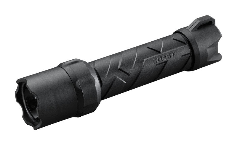 COAST - Coast Polysteel 600 710 lm Black LED Flashlight AA Battery