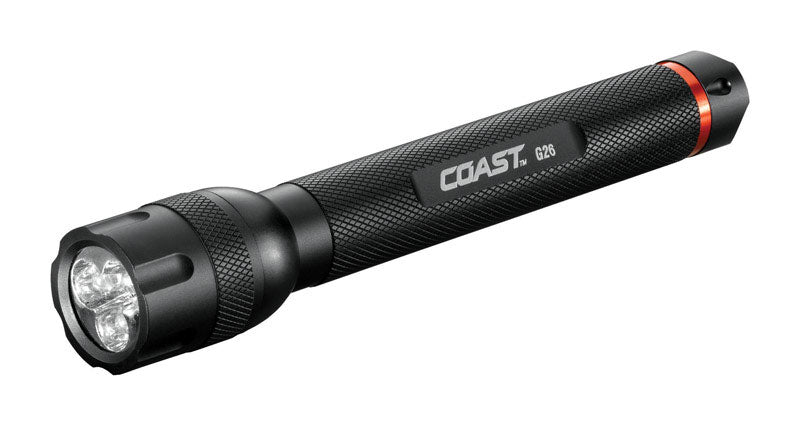 COAST - Coast G26 330 lm Silver LED Flashlight AA Battery