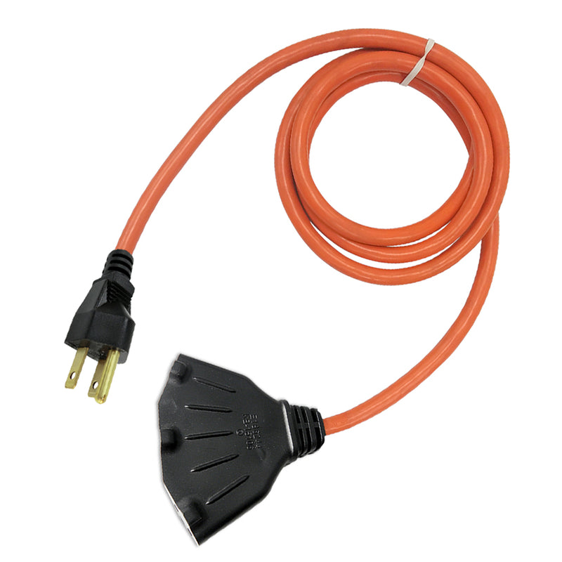 PROJEX - Projex Indoor 10 ft. L Orange Extension Cord 14/3