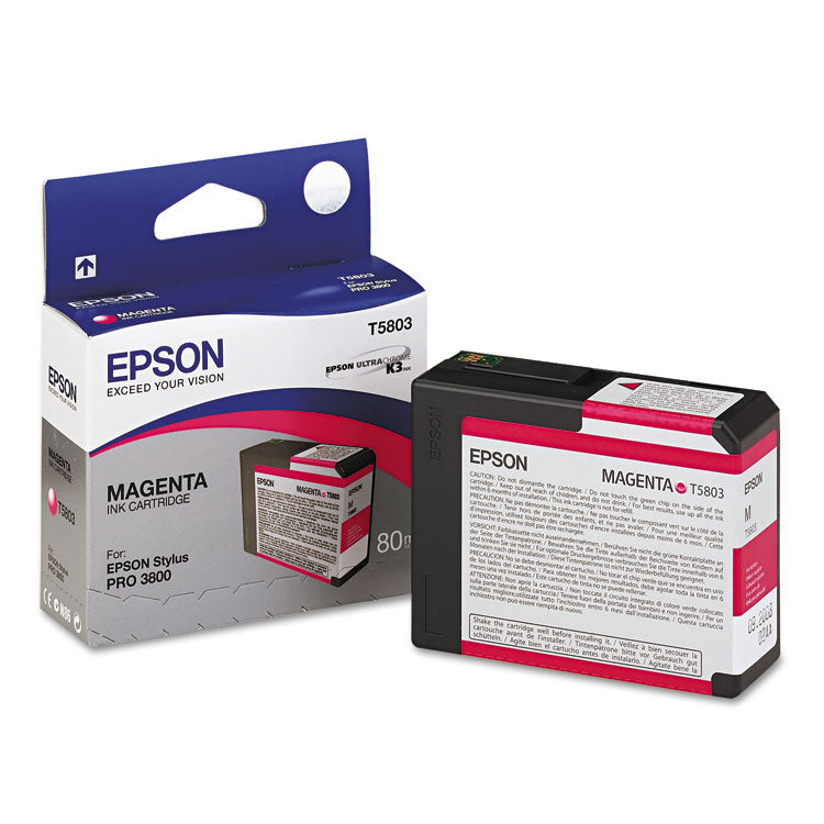 Epson - T580300 UltraChrome K3 Ink, Magenta