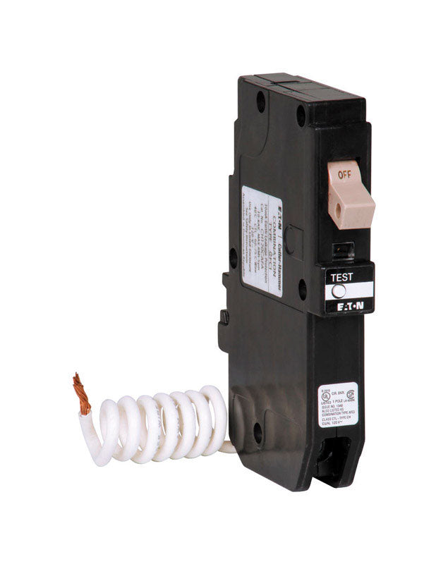 EATON - Eaton Cutler-Hammer 20 amps GFCI Single Pole Circuit Breaker w/Self Test [CHFN120GF]