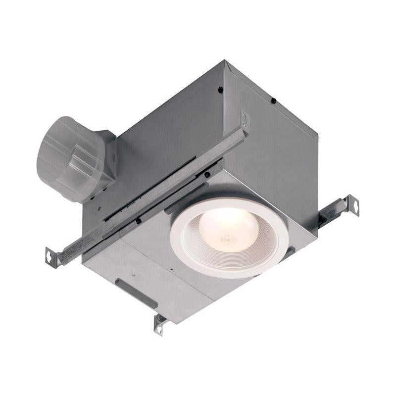 BROAN-NUTONE - Broan-NuTone 70 CFM 1.5 Sones Bathroom Recessed Exhaust Fan with Lighting