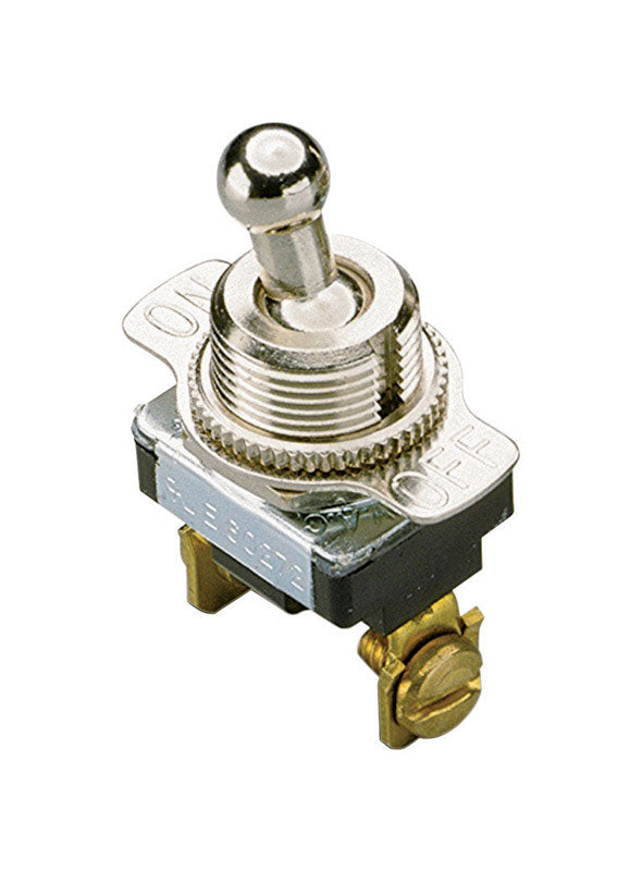 GARDNER BENDER - Gardner Bender 20 amps Single Pole Toggle Switch Silver 1 pk [GSW-124]