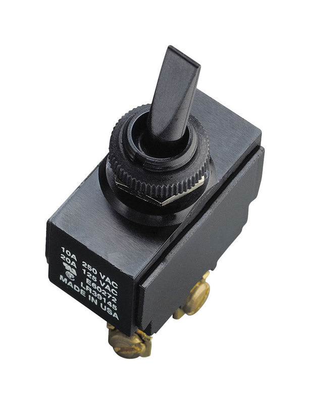 GARDNER BENDER - Gardner Bender Toggle Switch Black 1 pk