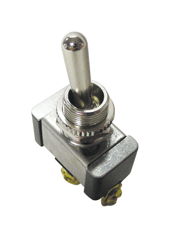 GARDNER BENDER - Gardner Bender 20 amps Single Pole Toggle Switch Silver 1 pk [GSW-12]