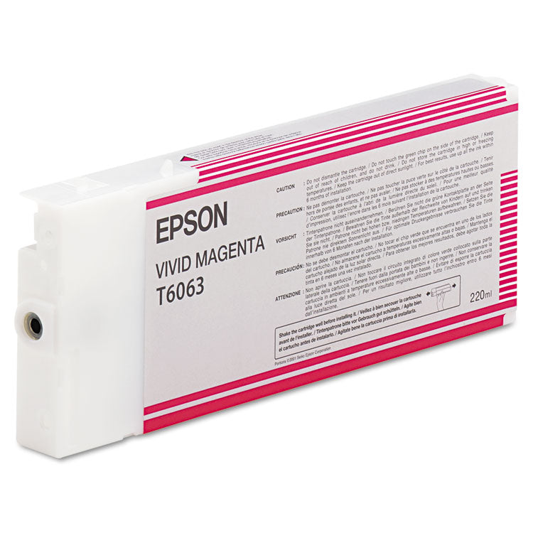 Epson - T606300 (60) Ink, Vivid Magenta