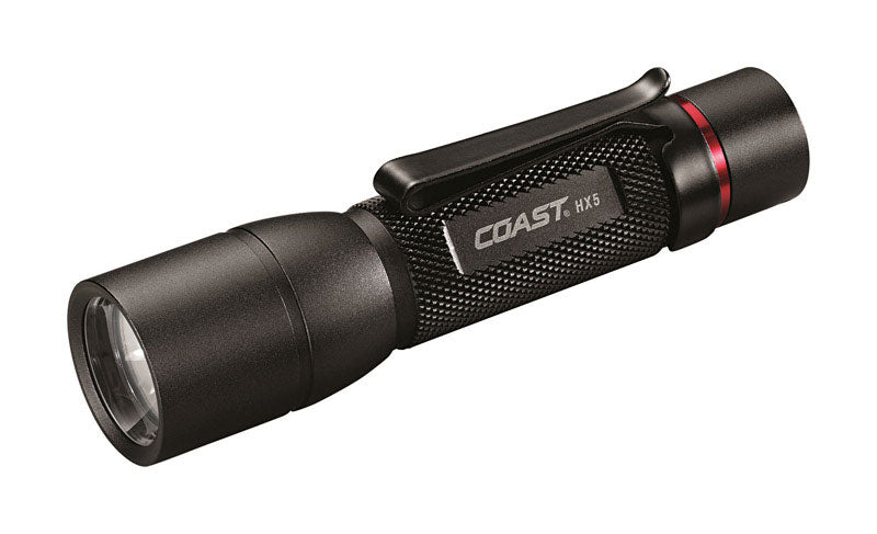 COAST - Coast HX5 130 lm Black LED Flashlight AA Battery