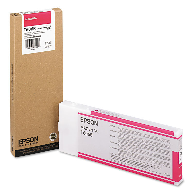 Epson - T606B00 Ink, Magenta