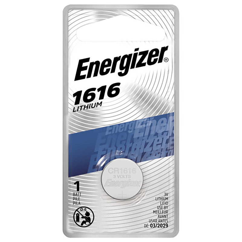 ENERGIZER - Energizer Lithium 1616 3 V Keyless Entry Battery 1 pk