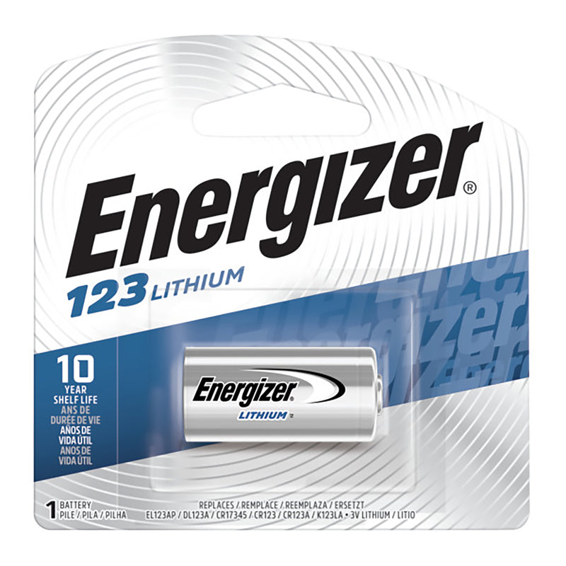 ENERGIZER - Energizer Lithium 123 3 V Camera Battery 1 pk - Case of 6