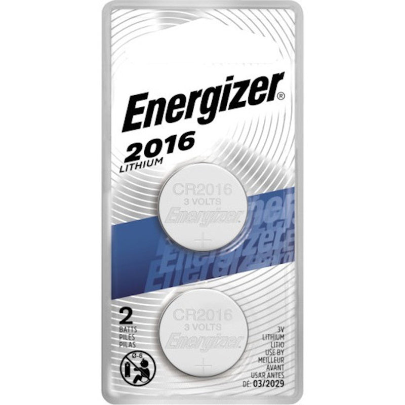 ENERGIZER - Energizer Lithium 3-Volt 3 V Electronic/Watch Battery 2016BP-2N 2 pk