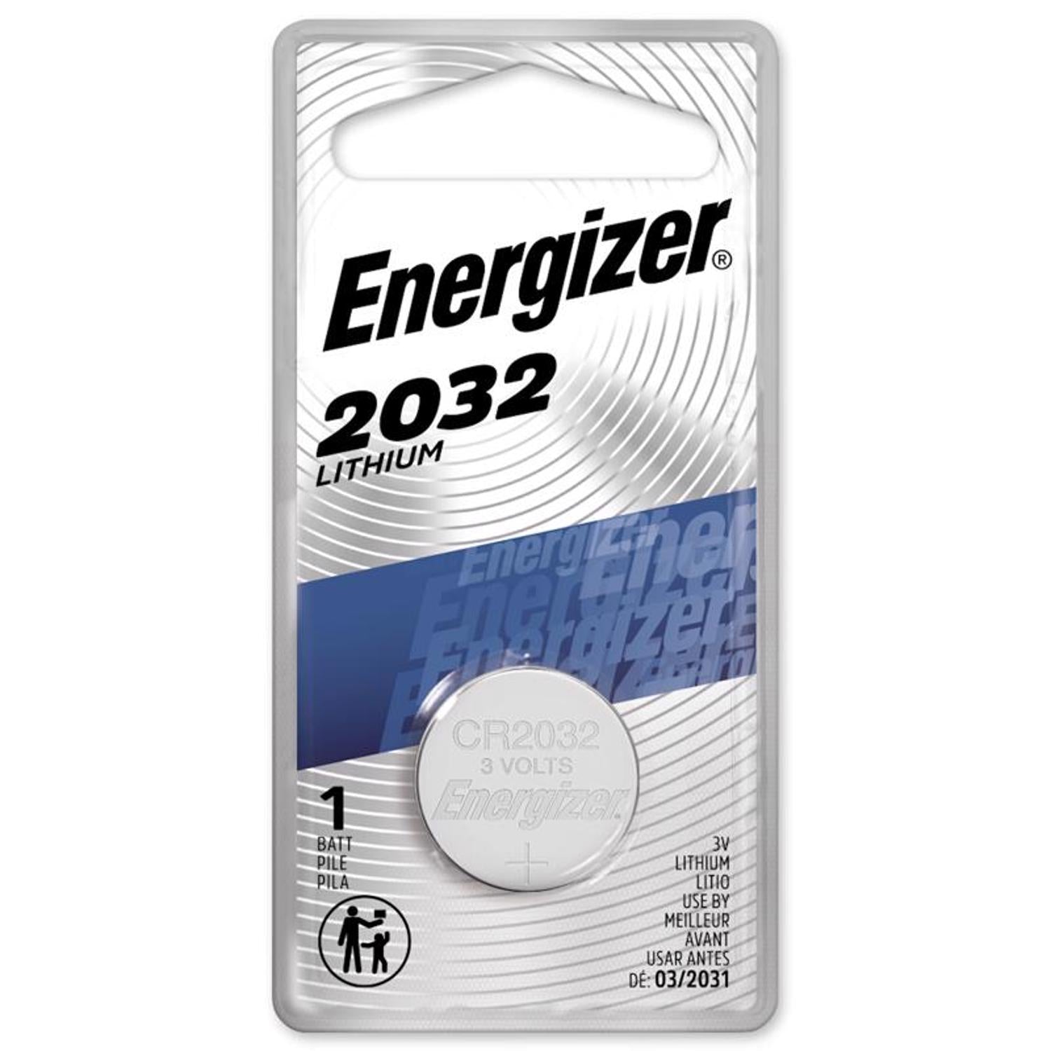 Energizer Lithium Coin 2032 3 V 0.24 mAh Keyless Entry Battery 1 pk - Case of 6