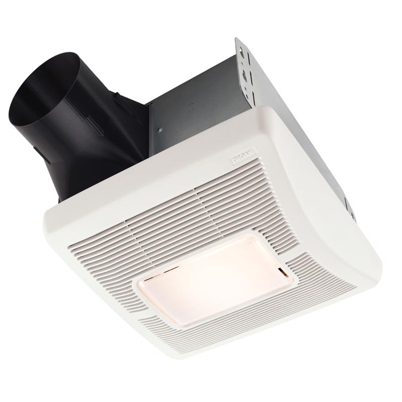 BROAN-NUTONE - Broan-NuTone Flex Series 70 CFM 2 Sones Bathroom Exhaust Fan with Light