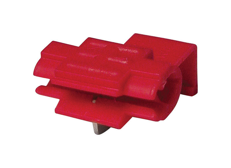 GARDNER BENDER - Gardner Bender 22-18 Ga. Insulated Wire Tap Splice Connector Red 5 pk