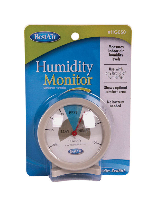 BESTAIR - BestAir Analog Humidity Monitor - Case of 4