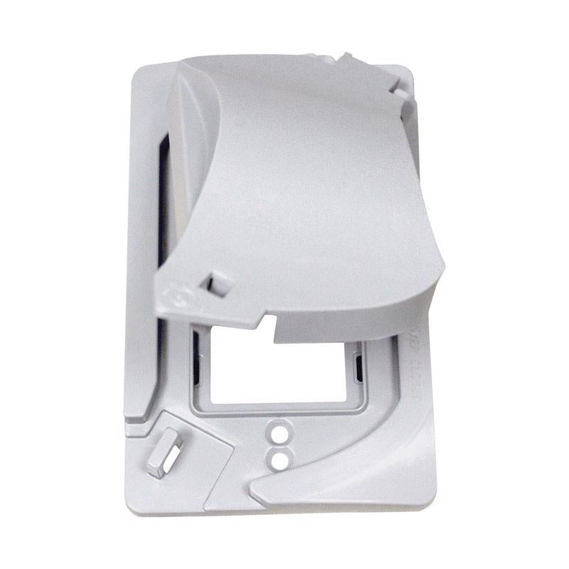 SIGMA ENGINEERED SOLUTIONS - Sigma Engineered Solutions Rectangle Plastic 1 gang Universal Cover [14140WH]