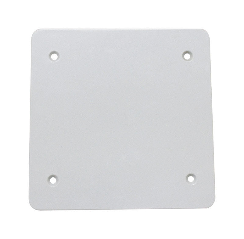 SIGMA ENGINEERED SOLUTIONS - Sigma Engineered Solutions Square Plastic 2 gang Flat Box Cover [14160WH]