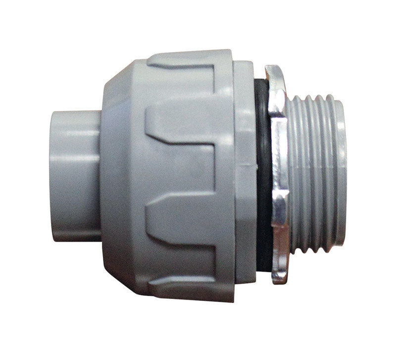SIGMA ENGINEERED SOLUTIONS - Sigma Engineered Solutions ProConnex 3/4 in. D Plastic Straight Connector For Liquid Tight 1 pk