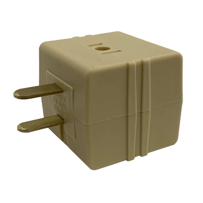 PROJEX - Projex Polarized 3 outlets Cube Adapter 1 pk [FA-702A/11PRJ]