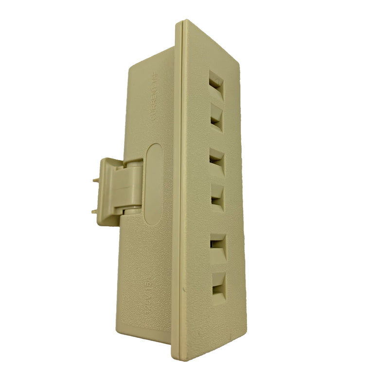 PROJEX - Projex Polarized 3 outlets Swivel Tap Adapter 1 pk - Case of 5