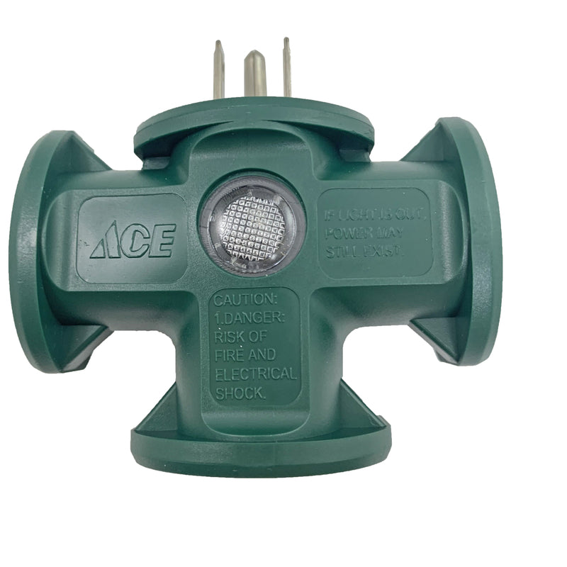 PROJEX - Projex Grounded 3 outlets Triple Tap Adapter 1 pk [FA-848E/05BUPRJ]