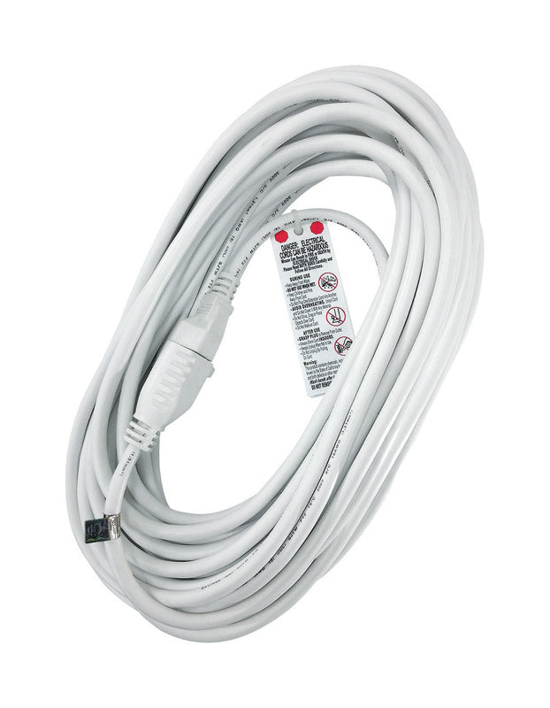 PROJEX - Projex Outdoor 50 ft. L White Extension Cord 16/3