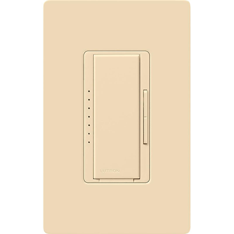 LUTRON - Lutron Maestro Ivory 150 W 3-Way Dimmer Switch 1 pk