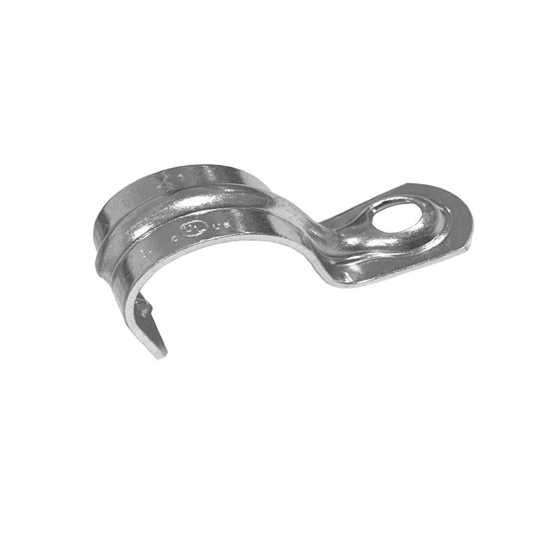 SIGMA - Sigma Engineered Solutions ProConnex 1/2 in. D Zinc-Plated Steel 1 Hole Strap 50 pk