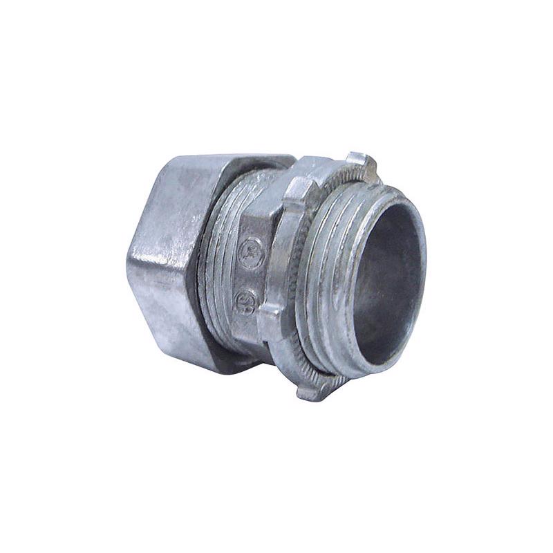 SIGMA - Sigma Engineered Solutions ProConnex 1/2 in. D Die-Cast Zinc Compression Connector For EMT 50 pk