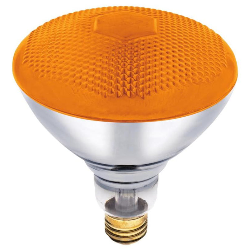 WESTINGHOUSE - Westinghouse 100 W E26 Reflector Incandescent Bulb E26 (Medium) Amber 1 pk