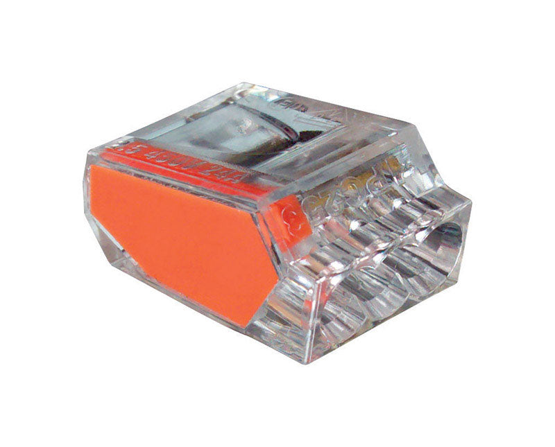 GARDNER BENDER - Gardner Bender PushGard 22-12 Ga. Copper Wire Wire Connector Orange 100 pk
