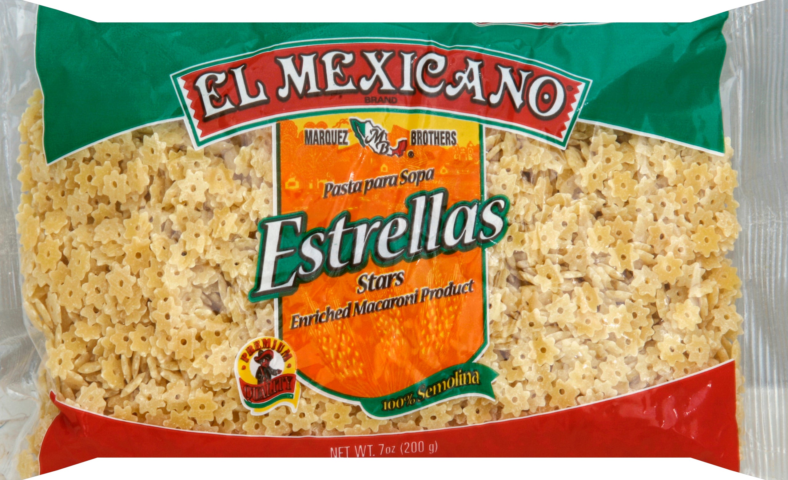 El Mexicano Stars 7 oz - Case of 20