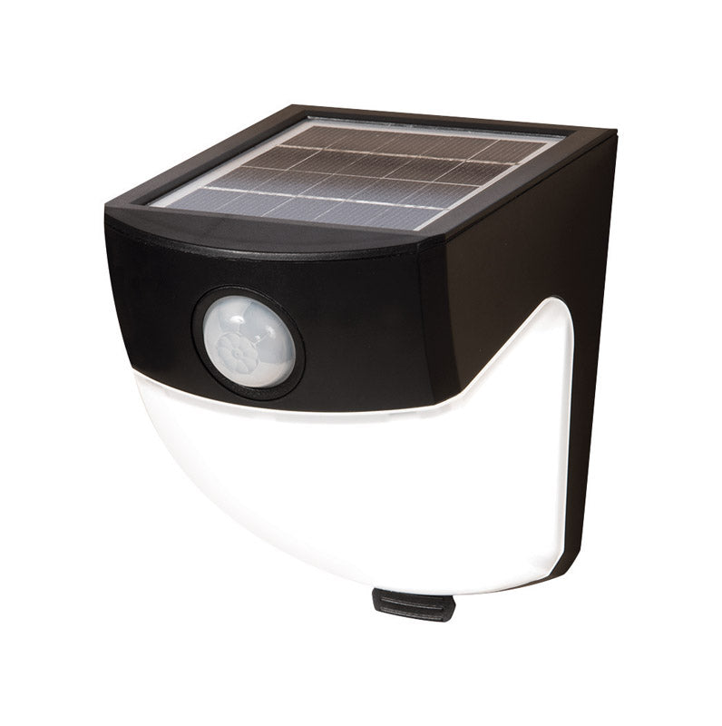 ALL-PRO - All-Pro Motion-Sensing 120 deg LED Bronze Outdoor Floodlight Solar Powered