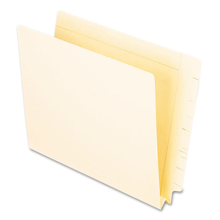 Pendaflex - Manila End Tab Expansion Folders, Straight Tabs, Letter Size, 1.5" Expansion, Manila, 50/Box