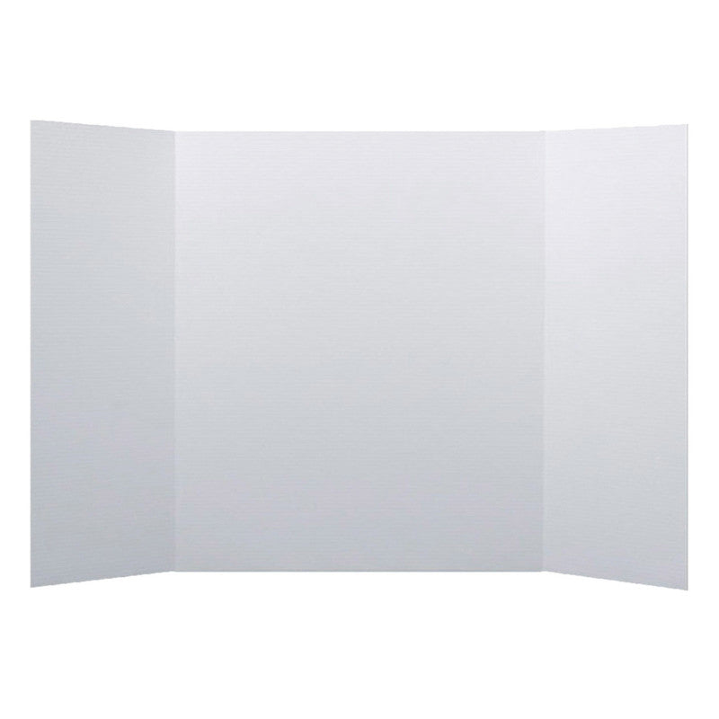 FLIPSIDE PRODUCTS - Corrugated Project Board, 1 Ply, 24" x 48", White, Pack of 24