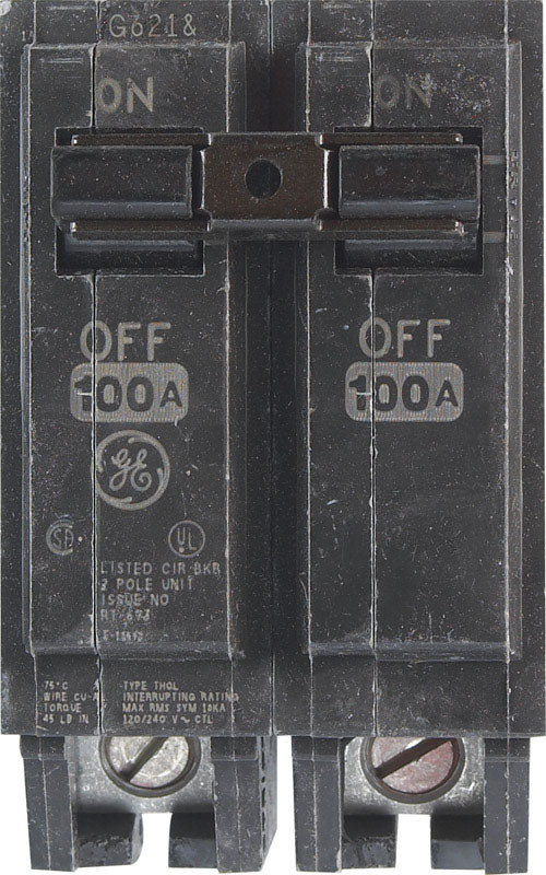 GE - GE Q-Line 100 amps Standard 2-Pole Circuit Breaker