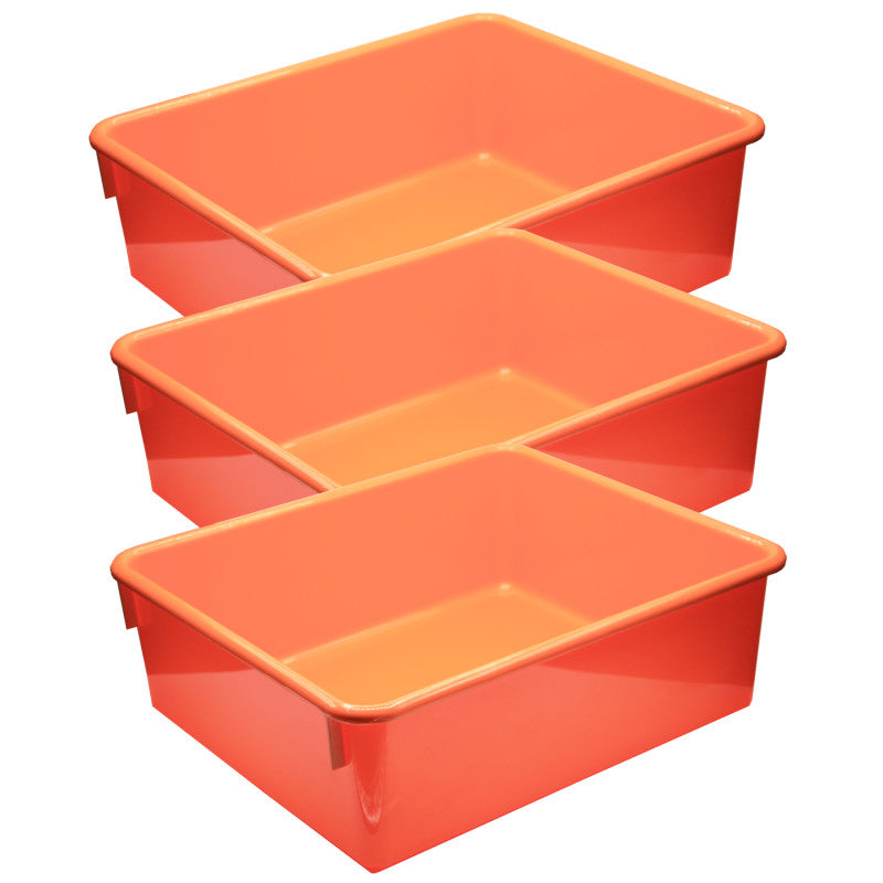 ROMANOFF - Double Stowaway® Tray Only, Orange, Pack of 3