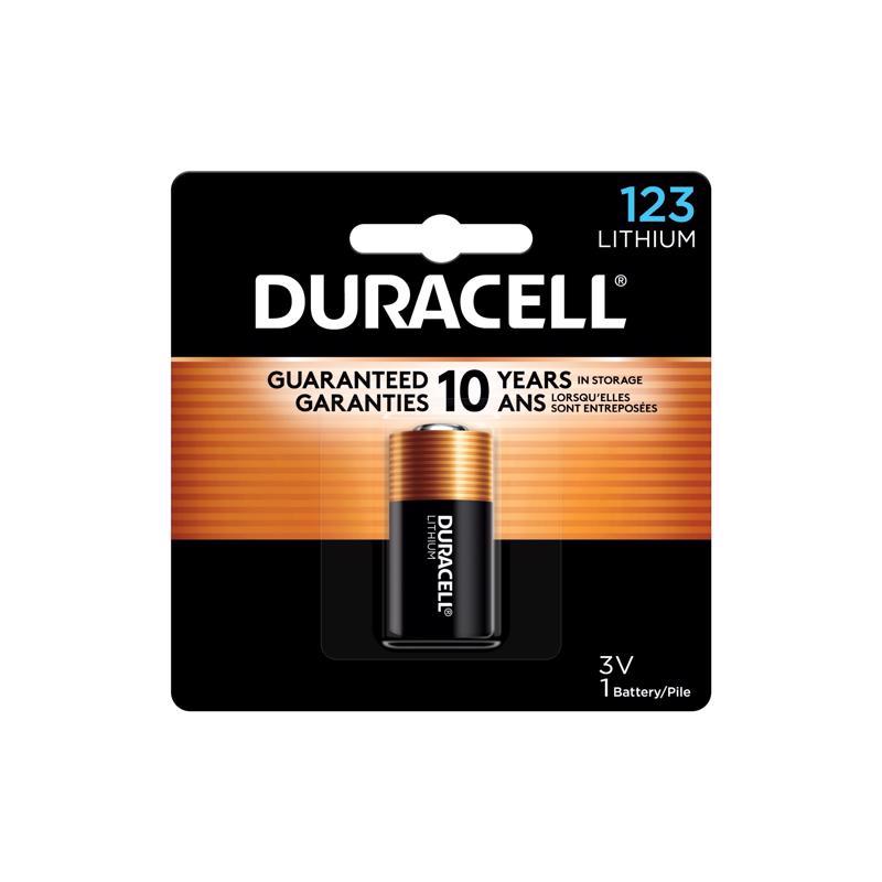DURACELL - Duracell Lithium 123 3 V 1.4 Ah Camera Battery 1 pk - Case of 6
