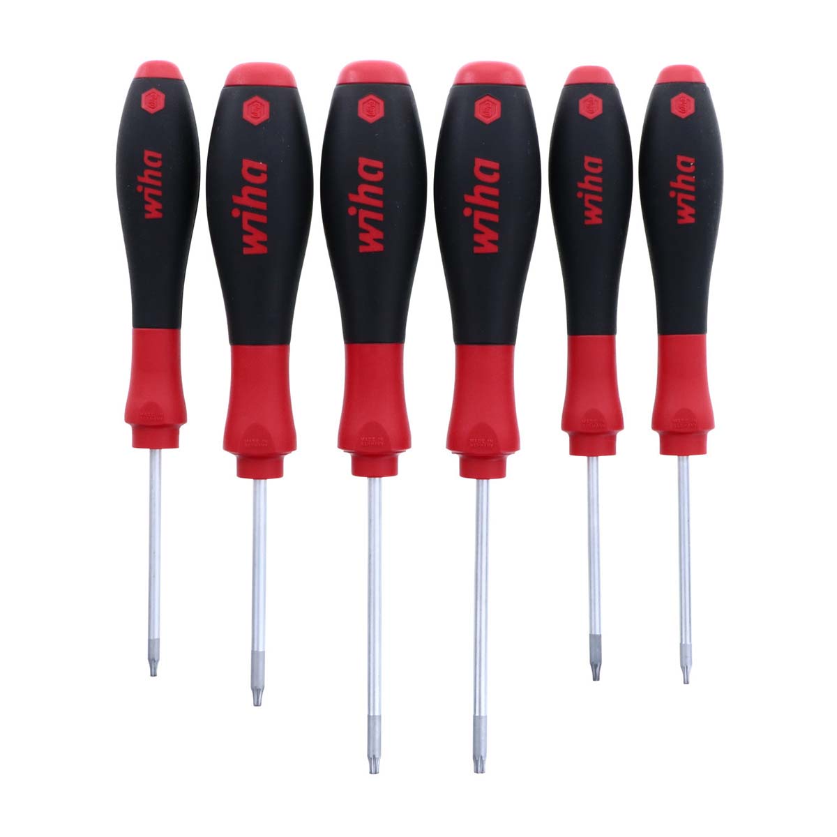 Wiha SoftFinish Cushion Grip Torx Screwdriver Set (6 Piece Set)