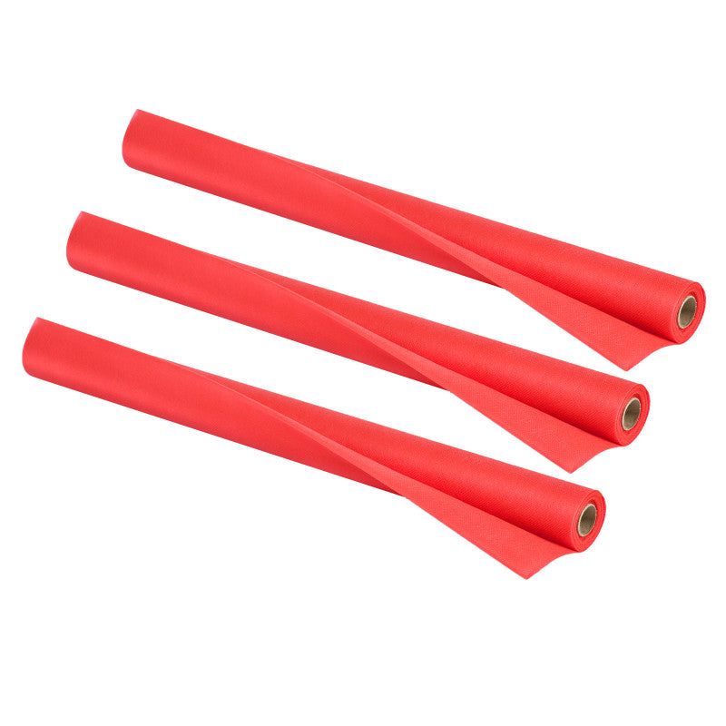 SMART-FAB - Art & Decoration Fabric Roll, 24" x 18', Red, 3 Rolls