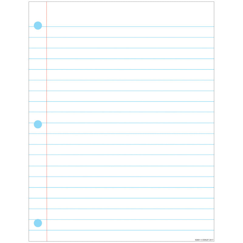 Smart Poly™ Notebook Page Chart, Dry-Erase Surface, 17" x 22"