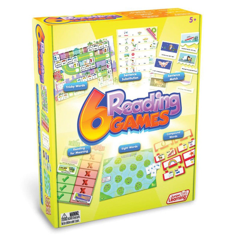JUNIOR LEARNING - 6 Reading Games