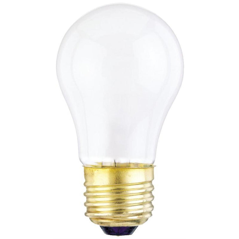 WESTINGHOUSE - Westinghouse 15 W A15 Appliance Incandescent Bulb E26 (Medium) White 2 pk