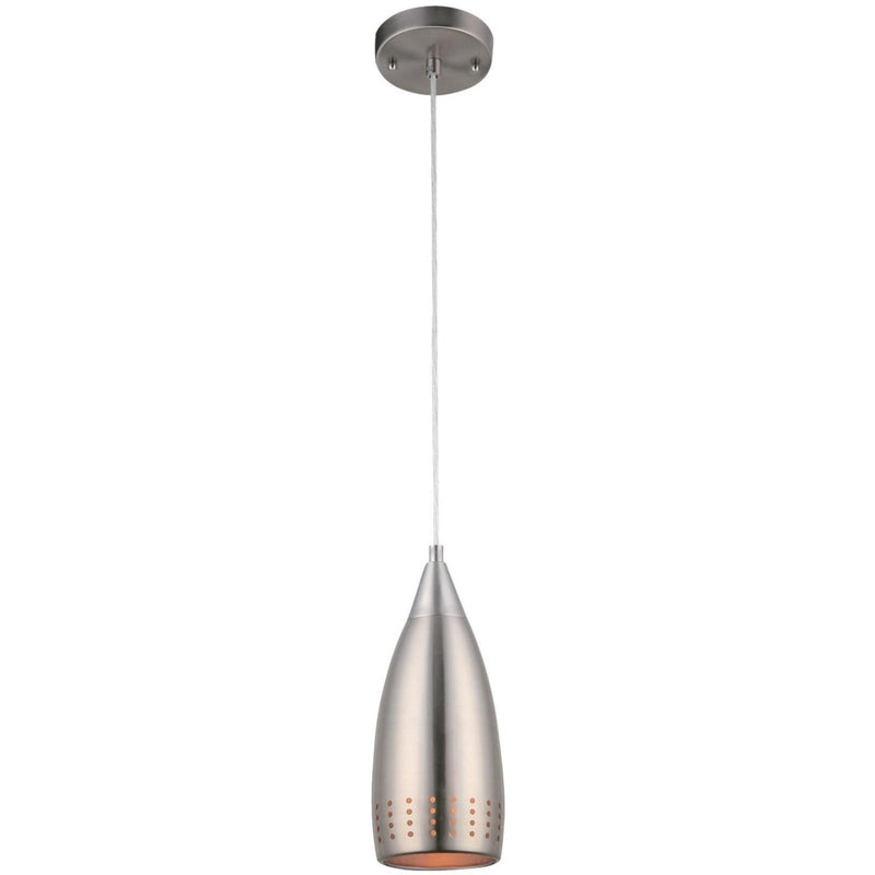 WESTINGHOUSE - Westinghouse Percy Brushed Nickel 1 lights Pendant Light