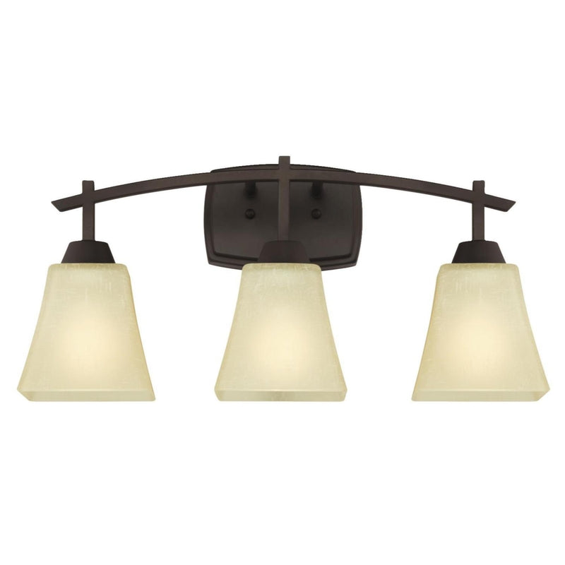 WESTINGHOUSE - Westinghouse Midori 3-Light Oil Rubbed Bronze Wall Sconce